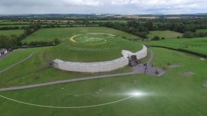 meath county council, holographic style, video production, lines, drone footage